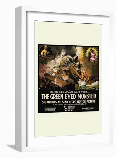 The Green Eyed Monster-Norman Studios-Framed Art Print