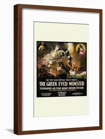 The Green Eyed Monster-Norman Studios-Framed Art Print