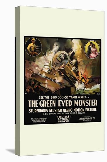 The Green Eyed Monster-Norman Studios-Stretched Canvas