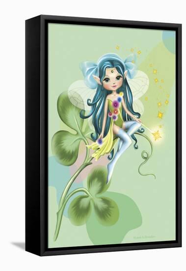 The Green Fairy-Olga And Alexey Drozdov-Framed Stretched Canvas