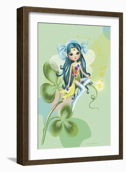 The Green Fairy-Olga And Alexey Drozdov-Framed Giclee Print