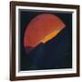 'The Green Flash at Sunset, Rarest Prismatic Colour Refracted by the Atmosphere', c1935-Unknown-Framed Giclee Print