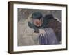 The Green Hat, 1909-Bernhard Dorotheus Folkestad-Framed Giclee Print