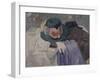 The Green Hat, 1909-Bernhard Dorotheus Folkestad-Framed Giclee Print