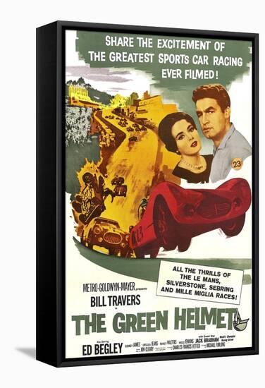 The Green Helmet, Nancy Walters, Bill Travers, 1961-null-Framed Stretched Canvas