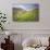 The green hills in bloom frame the medieval village, Castelluccio di Norcia, Umbria, Italy-Roberto Moiola-Photographic Print displayed on a wall