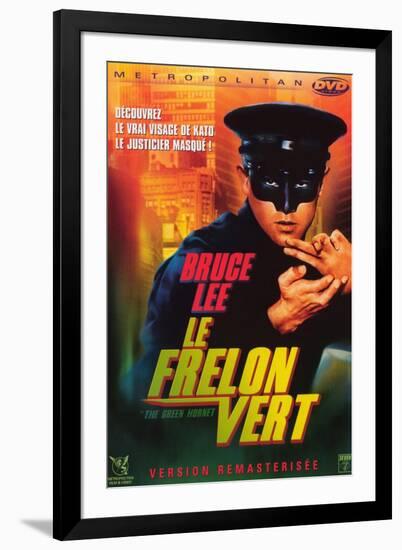 The Green Hornet, French Movie Poster, 1966-null-Framed Art Print