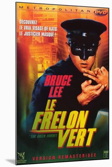 The Green Hornet, French Movie Poster, 1966-null-Mounted Art Print