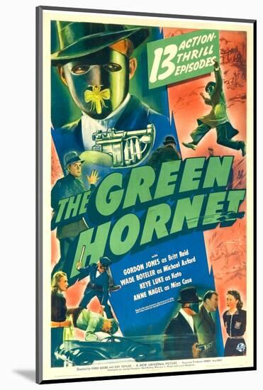 The Green Hornet, Gordon Jones, Anne Nagel, Keye Luke, Gordon Jones, Wade Boteler, Anne Nagel, 1940-null-Mounted Photo