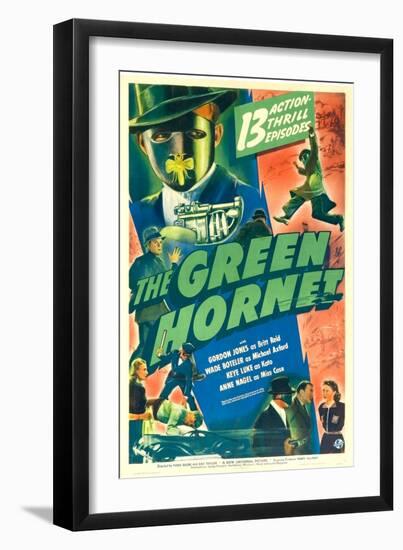 The Green Hornet, Gordon Jones, Anne Nagel, Keye Luke, Gordon Jones, Wade Boteler, Anne Nagel, 1940-null-Framed Photo