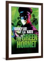 The Green Hornet, UK Movie Poster, 1966-null-Framed Art Print