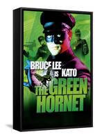 The Green Hornet, UK Movie Poster, 1966-null-Framed Stretched Canvas