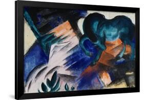 The Green Horse-Franz Marc-Framed Giclee Print