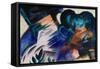 The Green Horse-Franz Marc-Framed Stretched Canvas