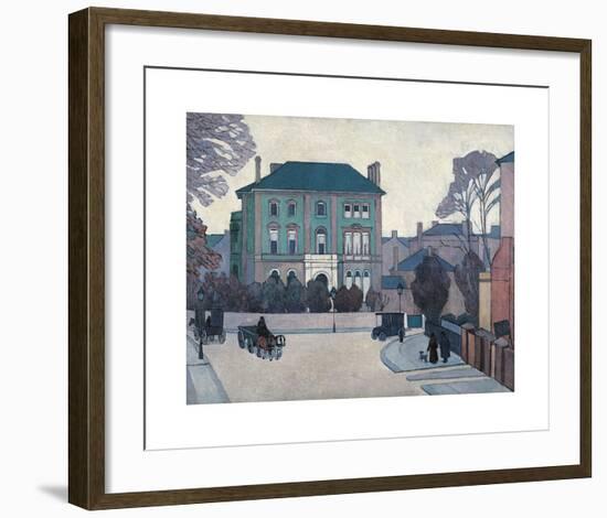 The Green House, St John's Wood-Robert Polhill Bevan-Framed Premium Giclee Print