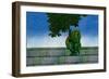The Green Jester-Maxfield Parrish-Framed Art Print