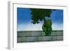 The Green Jester-Maxfield Parrish-Framed Art Print