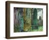 The Green Lady-Michael Chase-Framed Premium Giclee Print