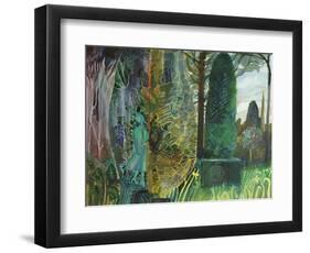 The Green Lady-Michael Chase-Framed Premium Giclee Print