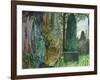 The Green Lady-Michael Chase-Framed Premium Giclee Print