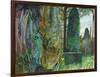 The Green Lady-Michael Chase-Framed Giclee Print