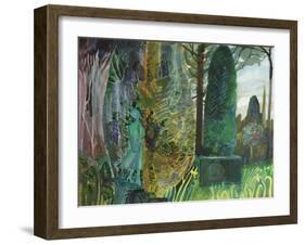 The Green Lady-Michael Chase-Framed Giclee Print