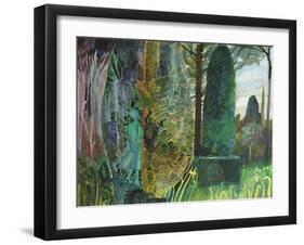 The Green Lady-Michael Chase-Framed Giclee Print