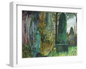 The Green Lady-Michael Chase-Framed Giclee Print