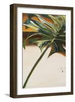 The Green Leaf I-Patricia Pinto-Framed Art Print