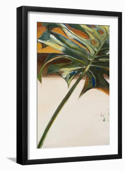 The Green Leaf I-Patricia Pinto-Framed Art Print