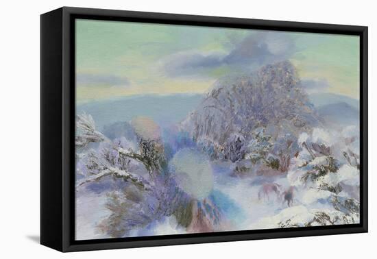 The Green Man at Daybreak, 1996-Glyn Morgan-Framed Stretched Canvas