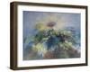 The Green Man with Sunflowers 1994-Glyn Morgan-Framed Giclee Print