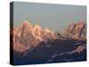 The Green Needle, Mont Blanc Mountain Range, Megeve, Haute-Savoie, French Alps, France, Europe-Godong-Stretched Canvas