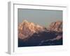 The Green Needle, Mont Blanc Mountain Range, Megeve, Haute-Savoie, French Alps, France, Europe-Godong-Framed Photographic Print