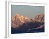 The Green Needle, Mont Blanc Mountain Range, Megeve, Haute-Savoie, French Alps, France, Europe-Godong-Framed Photographic Print