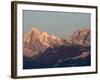 The Green Needle, Mont Blanc Mountain Range, Megeve, Haute-Savoie, French Alps, France, Europe-Godong-Framed Photographic Print