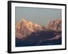 The Green Needle, Mont Blanc Mountain Range, Megeve, Haute-Savoie, French Alps, France, Europe-Godong-Framed Photographic Print