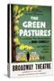 The Green Pastures at the Broadway Theatre, c.1930-null-Stretched Canvas