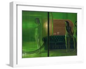 The Green Room, 2007-Aris Kalaizis-Framed Giclee Print