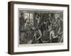 The Green Room of the Turf, Officers Dressing for the Punchestown Races-Sydney Prior Hall-Framed Giclee Print