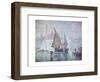 The Green Sail, Venice, 1904-Paul Signac-Framed Giclee Print