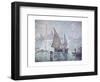 The Green Sail, Venice, 1904-Paul Signac-Framed Giclee Print