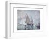 The Green Sail, Venice, 1904-Paul Signac-Framed Giclee Print