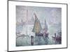 The Green Sail, Venice, 1904-Paul Signac-Mounted Giclee Print