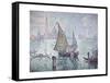 The Green Sail, Venice, 1904-Paul Signac-Framed Stretched Canvas