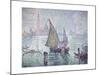 The Green Sail, Venice, 1904-Paul Signac-Mounted Giclee Print