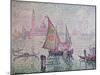 The Green Sail, Venice, 1904-Paul Signac-Mounted Giclee Print