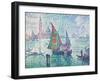 The Green Sail-Paul Signac-Framed Giclee Print