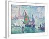 The Green Sail-Paul Signac-Framed Giclee Print