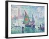 The Green Sail-Paul Signac-Framed Giclee Print